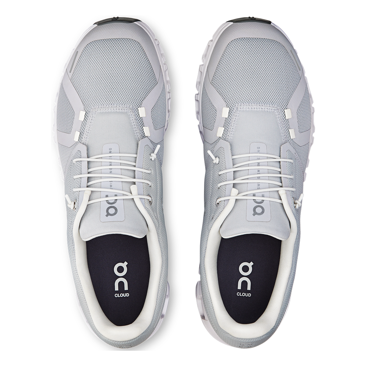 On Cloud 6 Women's - Glacier/White - product view 3