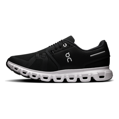 On Cloud 6 Men's - Black/White - product view 2