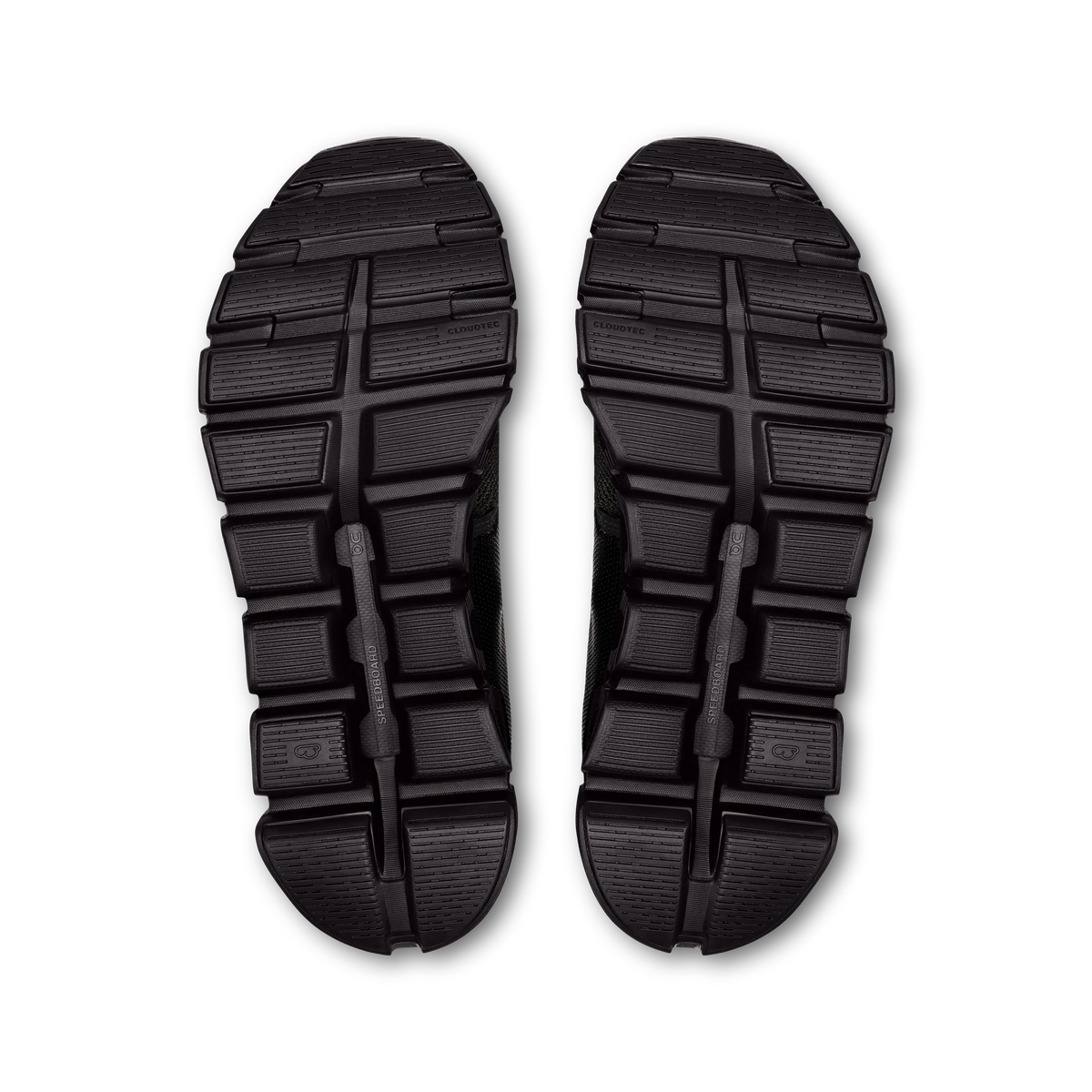 On Cloud 6 in Black / Black - view 3